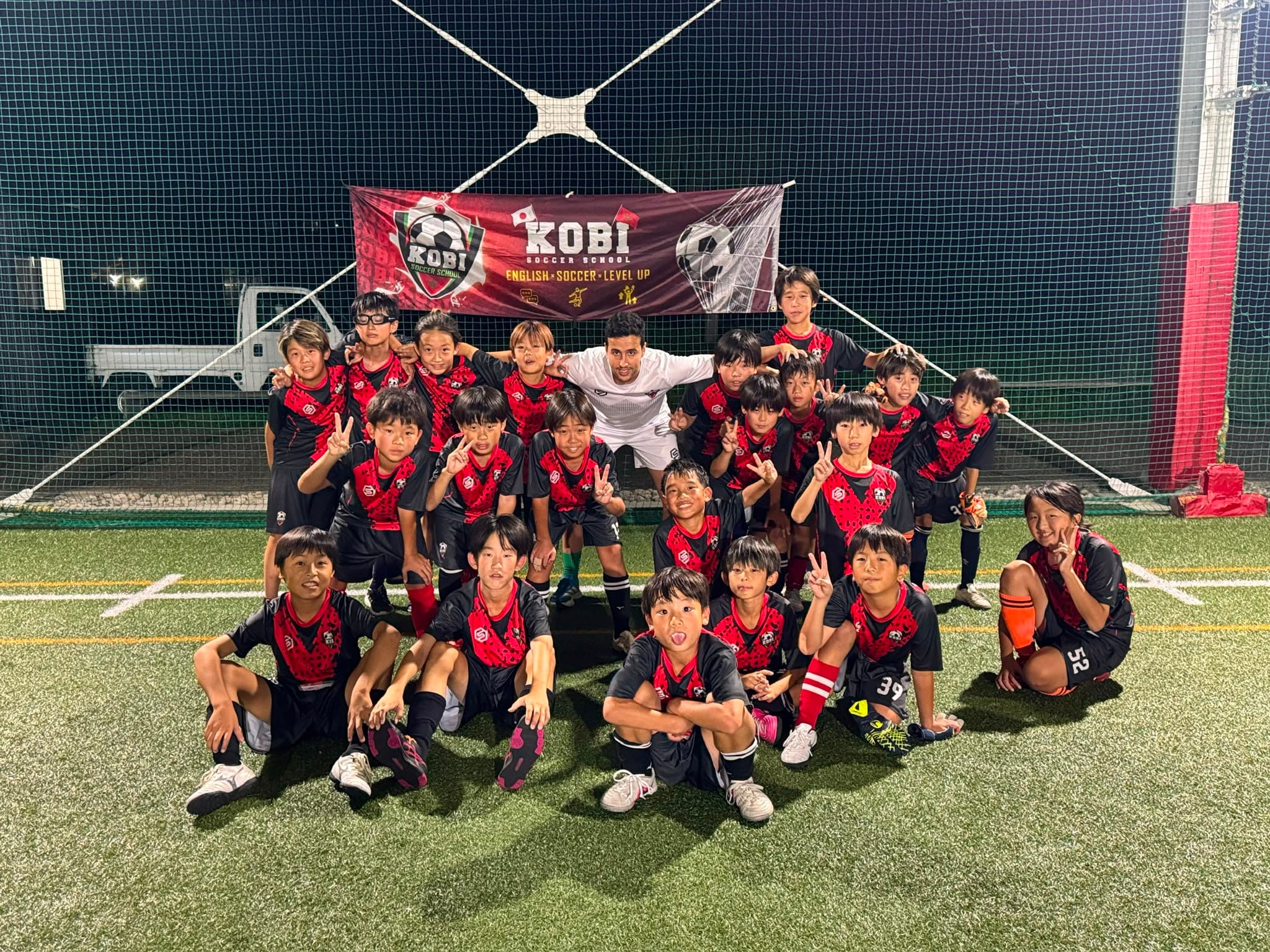 スクール全員での集合写真